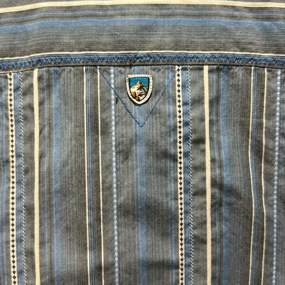 KUHL MEN’S (XXL) FRONT BUTTON DOWN SHIRT/FRONT POCKET SHORT SLEEVES - Picture 7 of 10